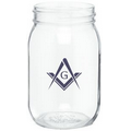 16 Oz. Mason Drinking Jar